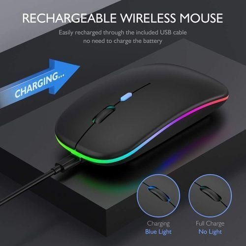 EAGEAT Wireless 2.4GHz Mice Rechargeable Mute