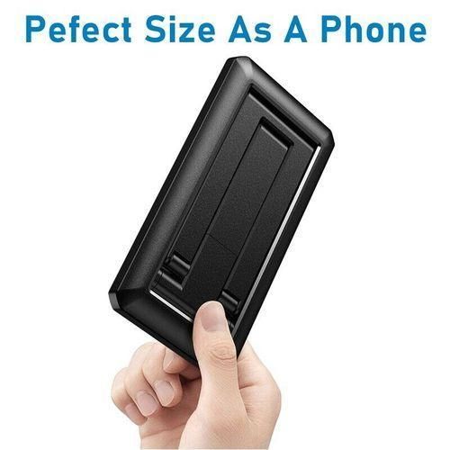 White Label Foldable Phone Holder - Black