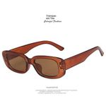 ShadowLuxe Square Small Frame Catwalk Sunglasses