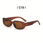 ShadowLuxe Square Small Frame Catwalk Sunglasses