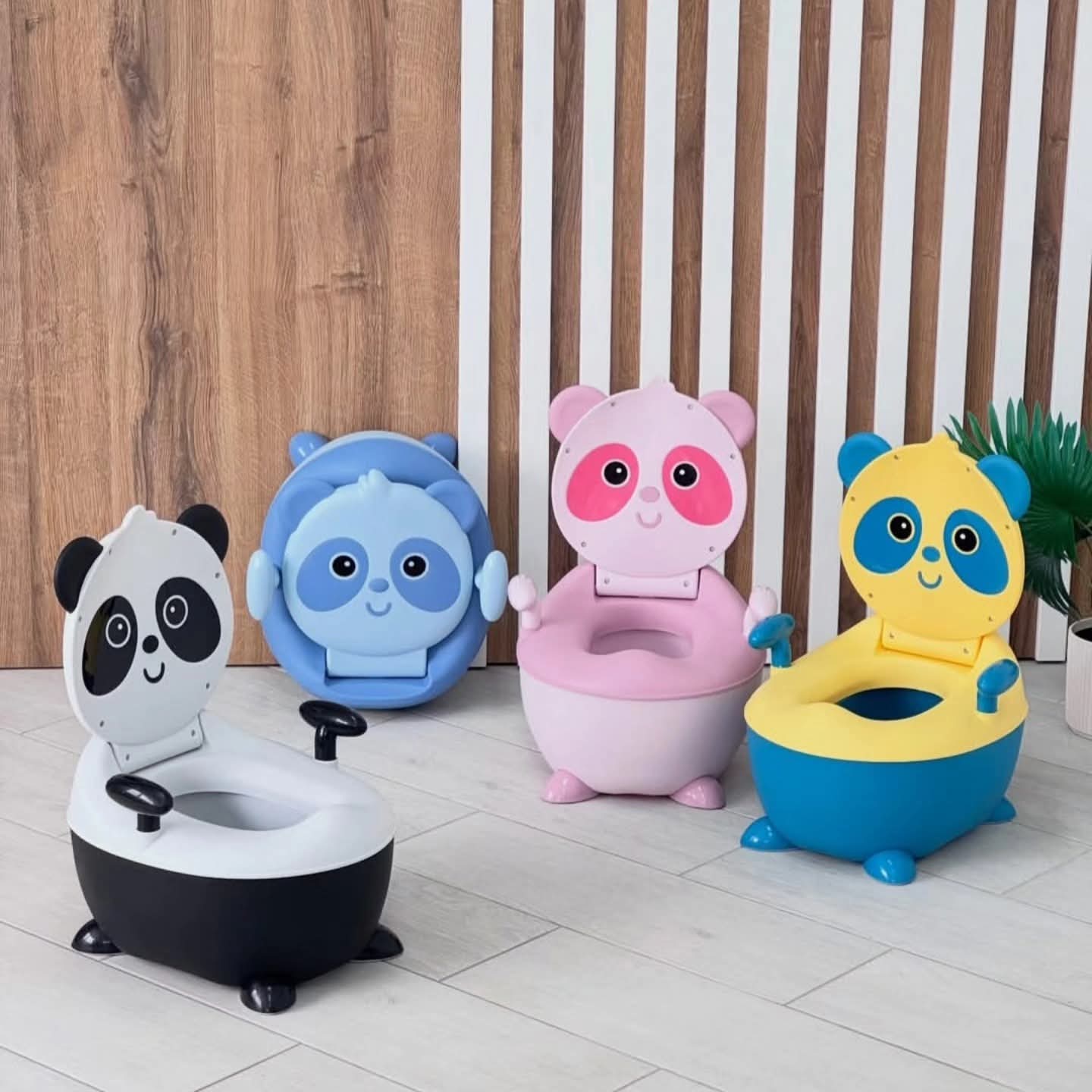 Bear shaped Portable baby training potty