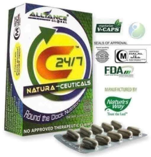 C24/7 Natural Cetical. Daily Multivitamins: boost your immunity, Energy and General Health