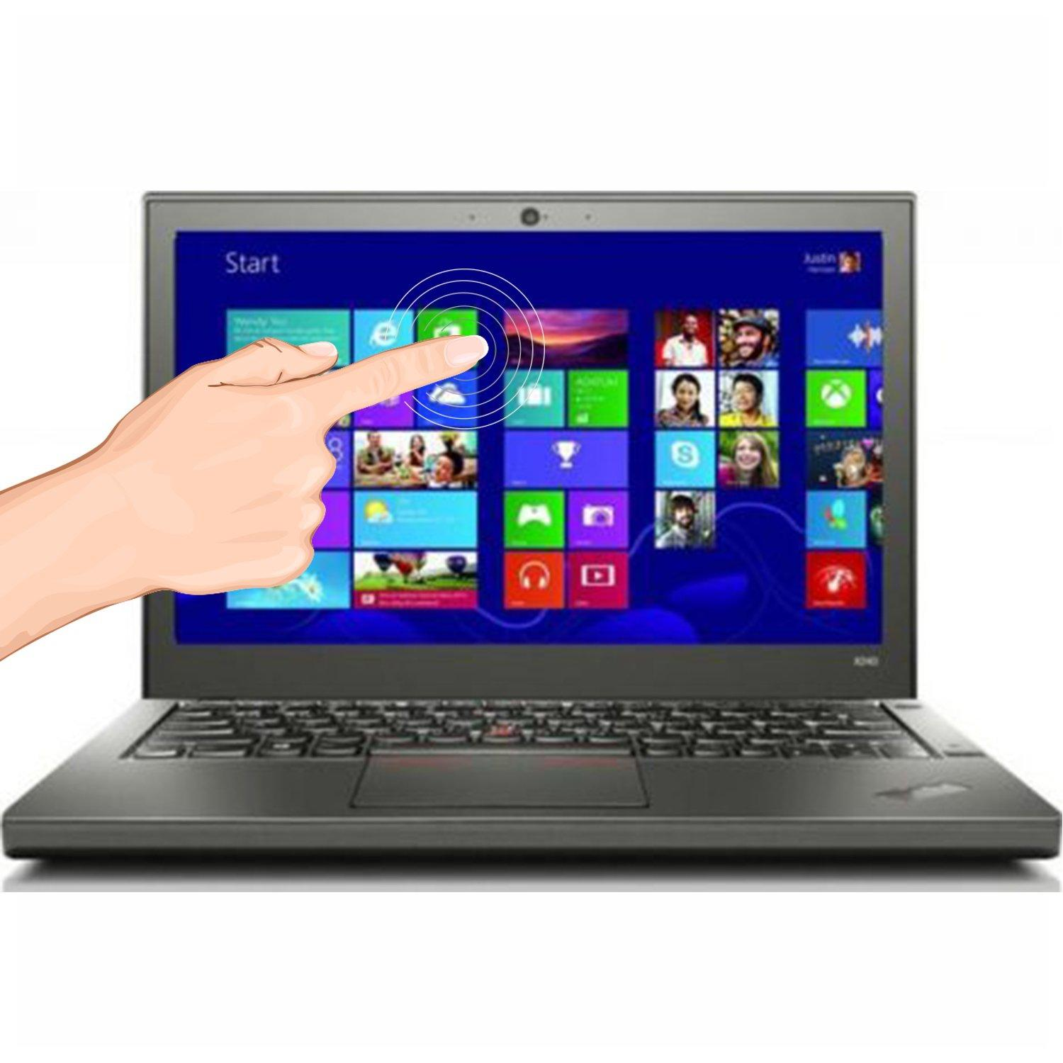 {8gb+256gb+i5} Touch Refurbished Lenovo ThinkPad T450s Intel Core i5 5Th Gen 8GB Ram 256GB SSD 14'' Refurbished Laptop With Windows and Microsoft Office Computer Notebook Refurbished Laptops