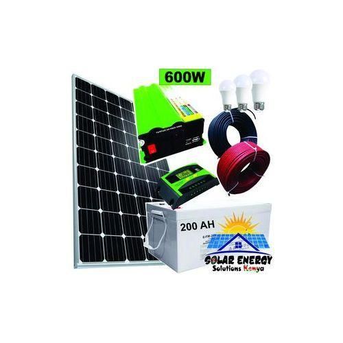 Sunnypex Special 250 Watts Fullkit 250Watts Panel+200Ah Battery+600 Watts Inverter+20A Controller+4 Bulbs
