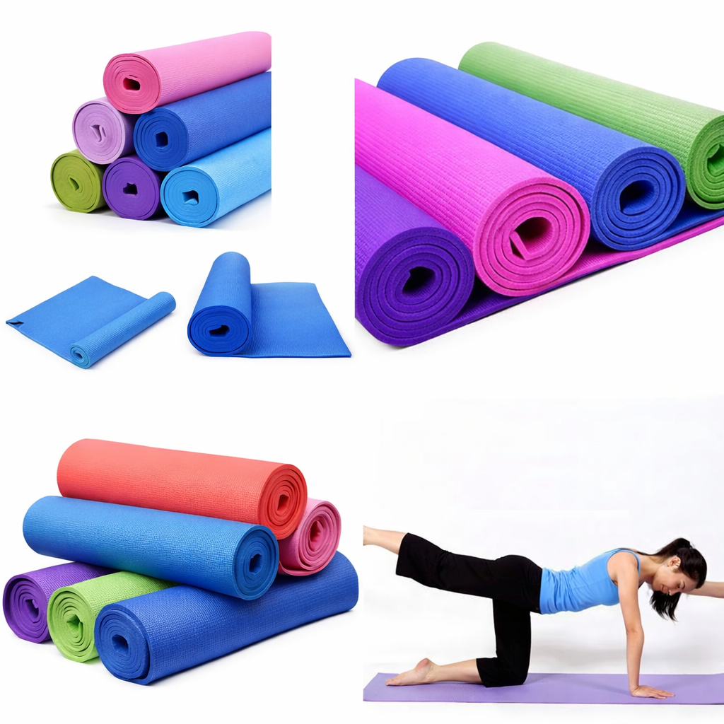 🧘Brand New Extra Thick High Density Ripstop Sports Non-Slip 8 MM Yoga Mat - 183 X 61 Cm | Non-Slip Comfort for Every Workout | Perfect for Yoga, Fitness & Home Workouts 🧘‍♂️