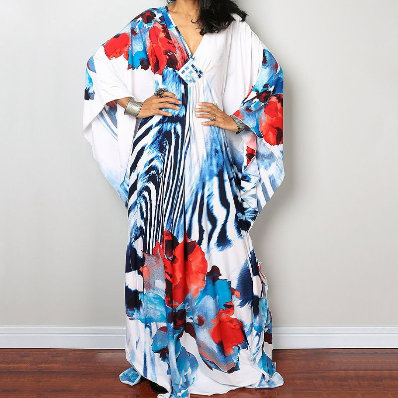 New beach smock holiday casual loose sunscreen bikini robe