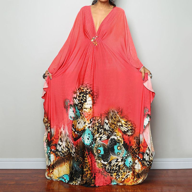 New beach smock holiday casual loose sunscreen bikini robe