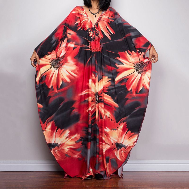 New beach smock holiday casual loose sunscreen bikini robe