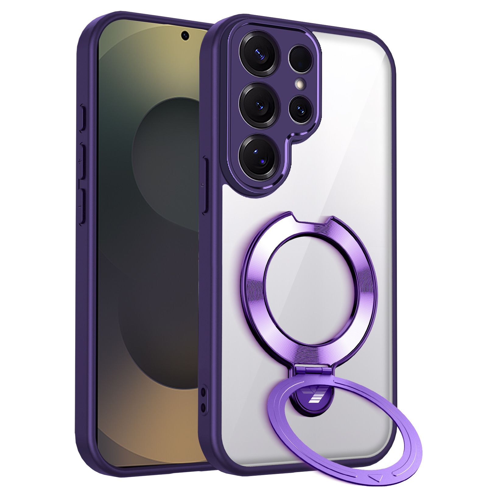 Samsung case :S26/S25/S24/S22/S21,Magnetic Matte Stand Case for Samsung  A57/A56/A55/A54/A37/A36/A16A17 A06 A07Series,  Shockproof Bracket Case