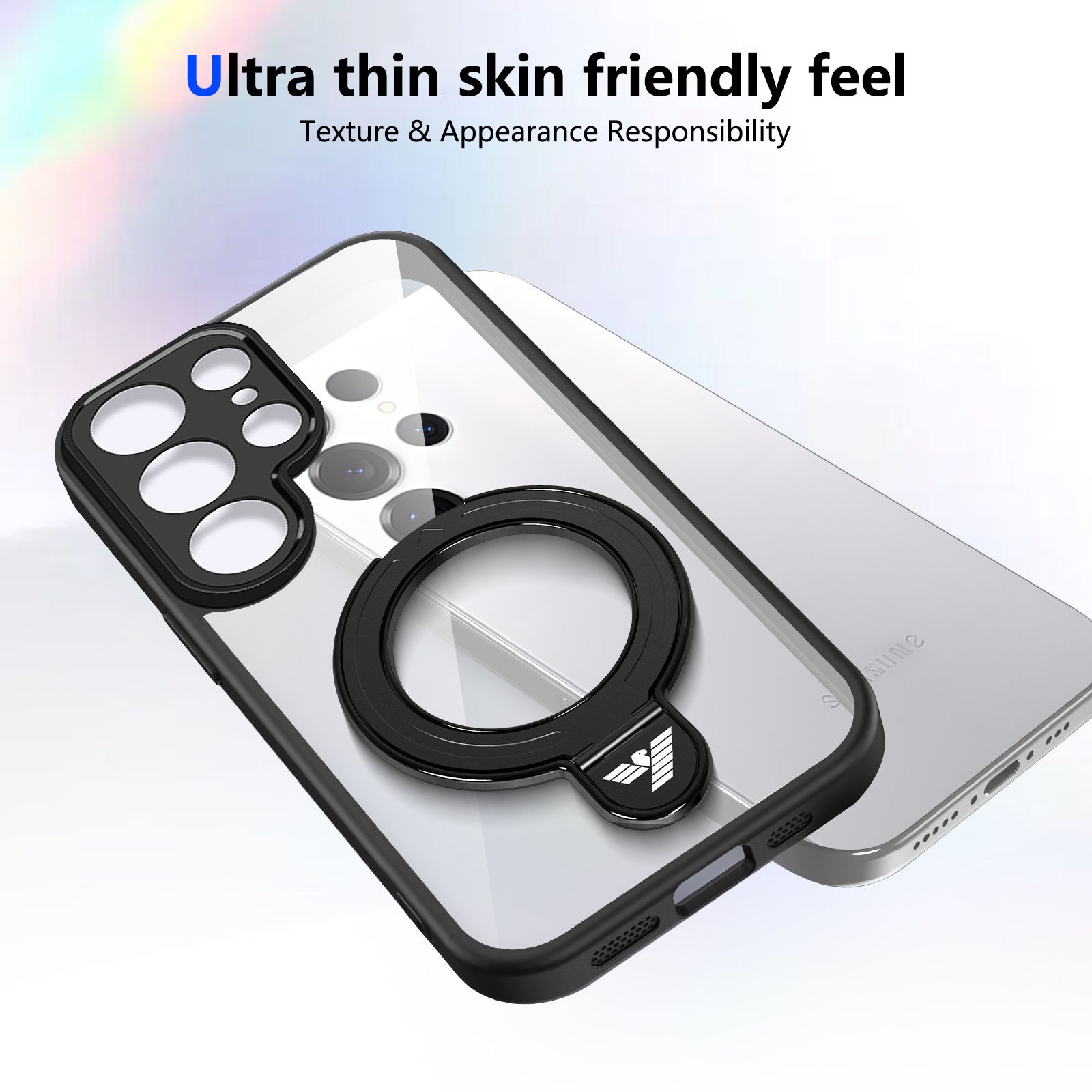 Samsung case :S26/S25/S24/S22/S21,Magnetic Matte Stand Case for Samsung  A57/A56/A55/A54/A37/A36/A16A17 A06 A07Series,  Shockproof Bracket Case