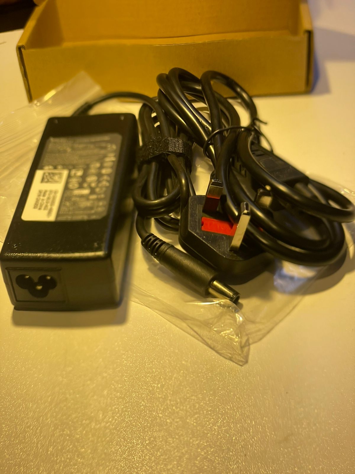 Dell Small Pin Laptop Charger 65W (19.5V 3.34A) – 4.5mm AC Adapter for Latitude, Inspiron & Vostro