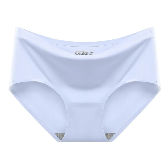 5 Pcs Women Cotton Seamless Panties – Breathable Mid-Waist Anti-Bacterial Briefs🔥🔥🔥