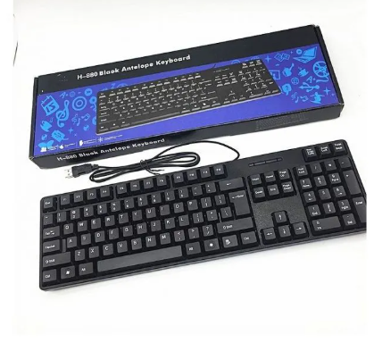 Wired Keyboard For Computer - USB, High quality, Reliable keyboard with warranty