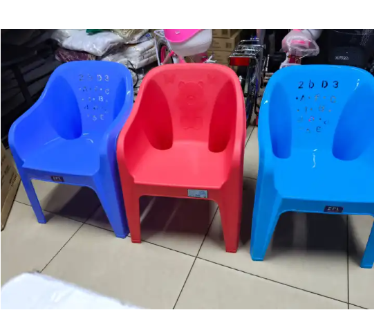 Kids Plastic Chair – Baby Lightweight Durable Seat for Study & Play