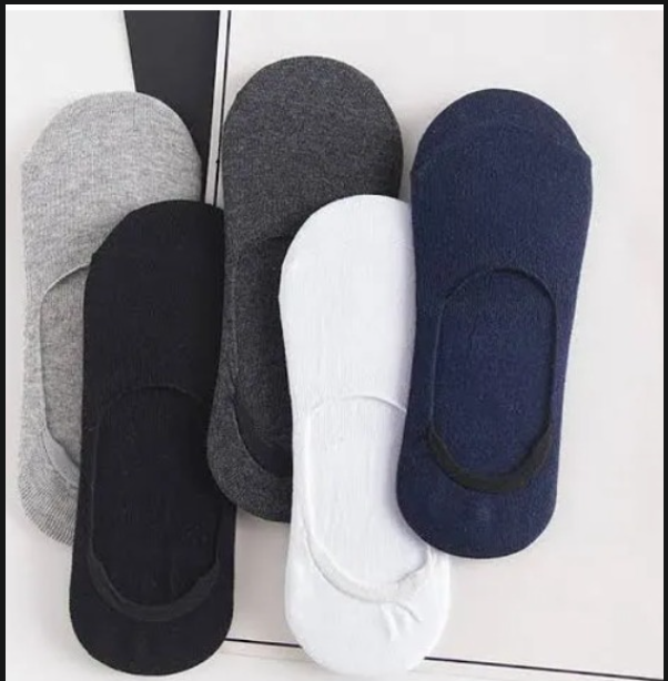 5Pcs Fashion Classy Comfort Free Size Men & Women  Ankle Socks
