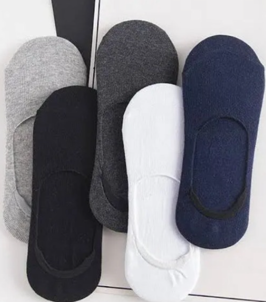 5Pcs Fashion Classy Comfort Free Size Men & Women  Ankle Socks