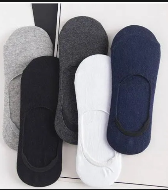 5Pcs Fashion Classy Comfort Free Size Men & Women  Ankle Socks