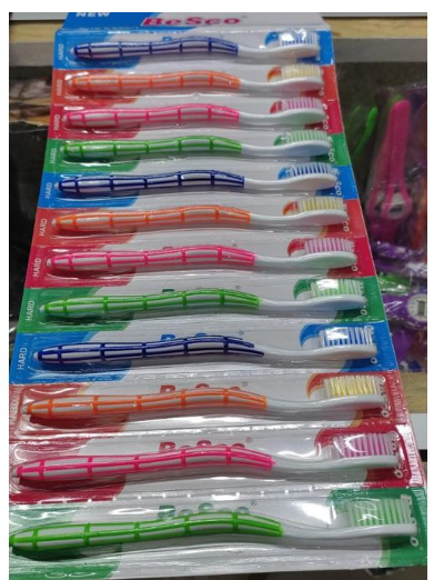 Besco formula active control action toothbrush (m) 2/3/6/12 Pack