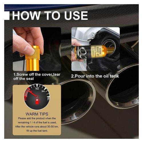 Boost Up 120ml Catalytic Converter Cleaner Boostup Auto Three-way Catalyst Engine Internal Exhaust Without Dismantling