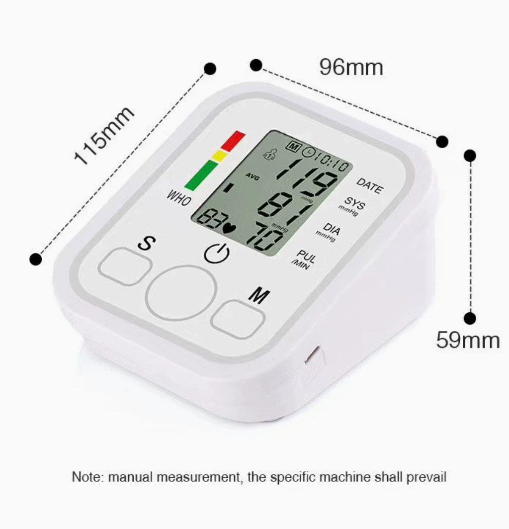 Cross-border electronic blood pressure monitor supports multilingual customization for home blood pressure measurement devices