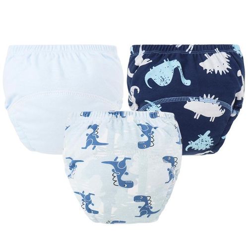 Diaper 3 Pack Reusable Toddler Potty Training Pants – Soft Cotton Daytime Potty Training Underwear