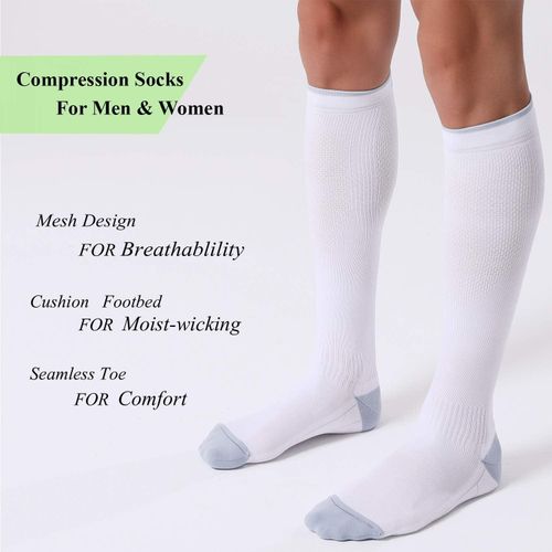 3 pairs of compression socks for men and women