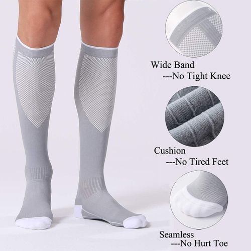 3 pairs of compression socks for men and women