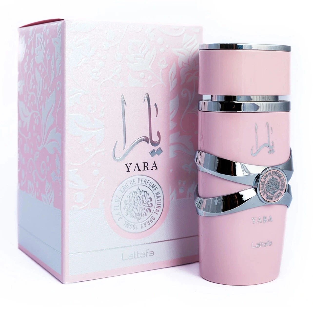 Lattafa Yara Pink Perfume 100ml (3.4 oz) EDP - Original Lattafa Yara for Women - Long Lasting Sweet Vanilla & Marshmallow Arabian Scent - MOKS
