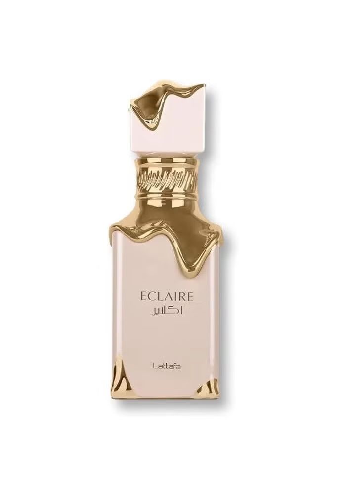 Lattafa Eclaire Perfume 100ml (3.4 oz) EDP - Original Lattafa Eclaire for Women - Long Lasting Creamy Caramel & Milk Gourmand Scent - MOKS