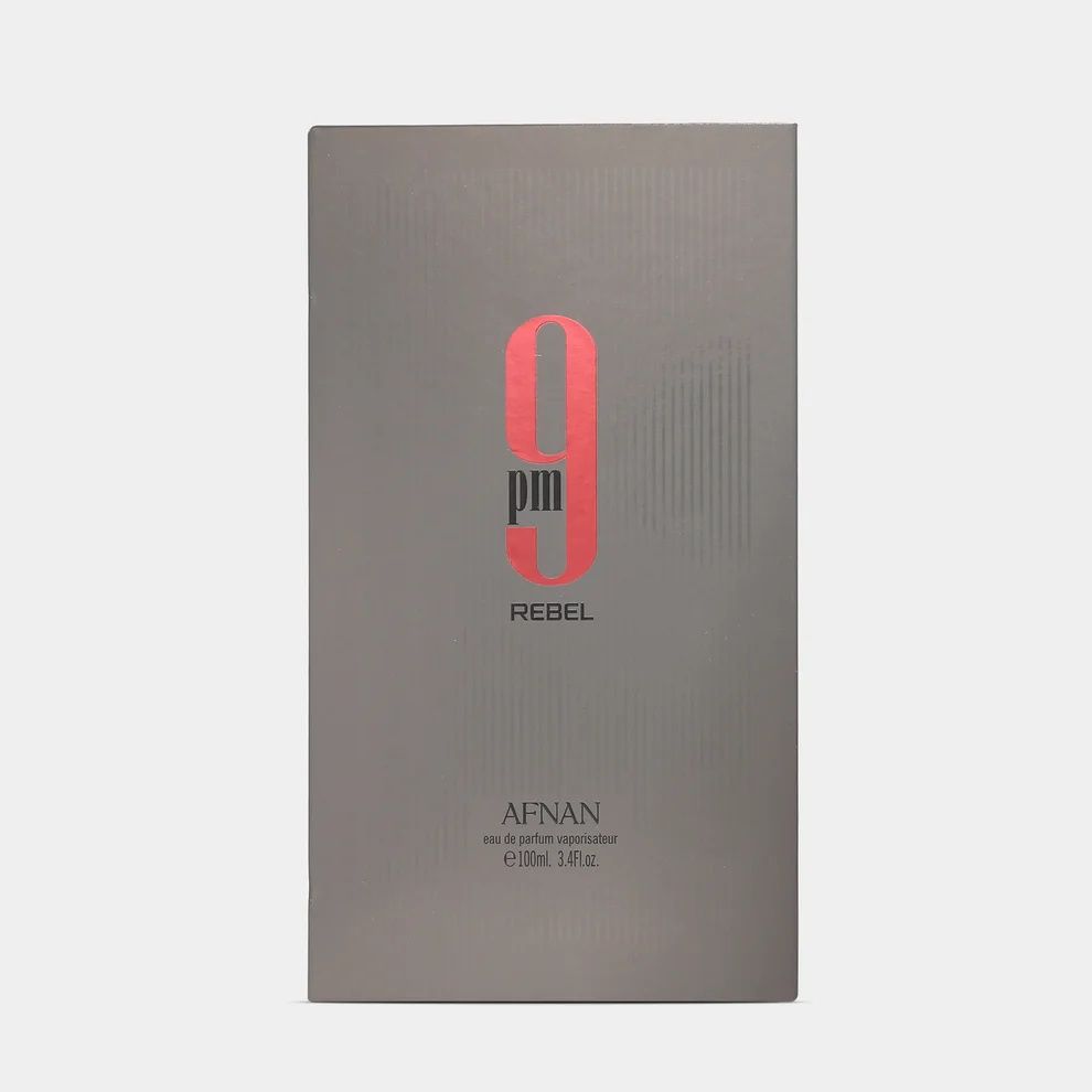Afnan 9PM Rebel Perfume 100ml (3.4 oz) EDP - Original Afnan 9PM Rebel for Men - Long Lasting Fruity Pineapple & Woody Arabian Scent - MOKS