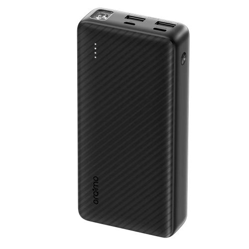 [Brand New] Oraimo Traveler 15 Power Bank 20000mAh OPB-1201P Type-C in And Out With Free Type-C Cable For Samsung And Apple 4 Ports 15W Fast Charging Powerbank