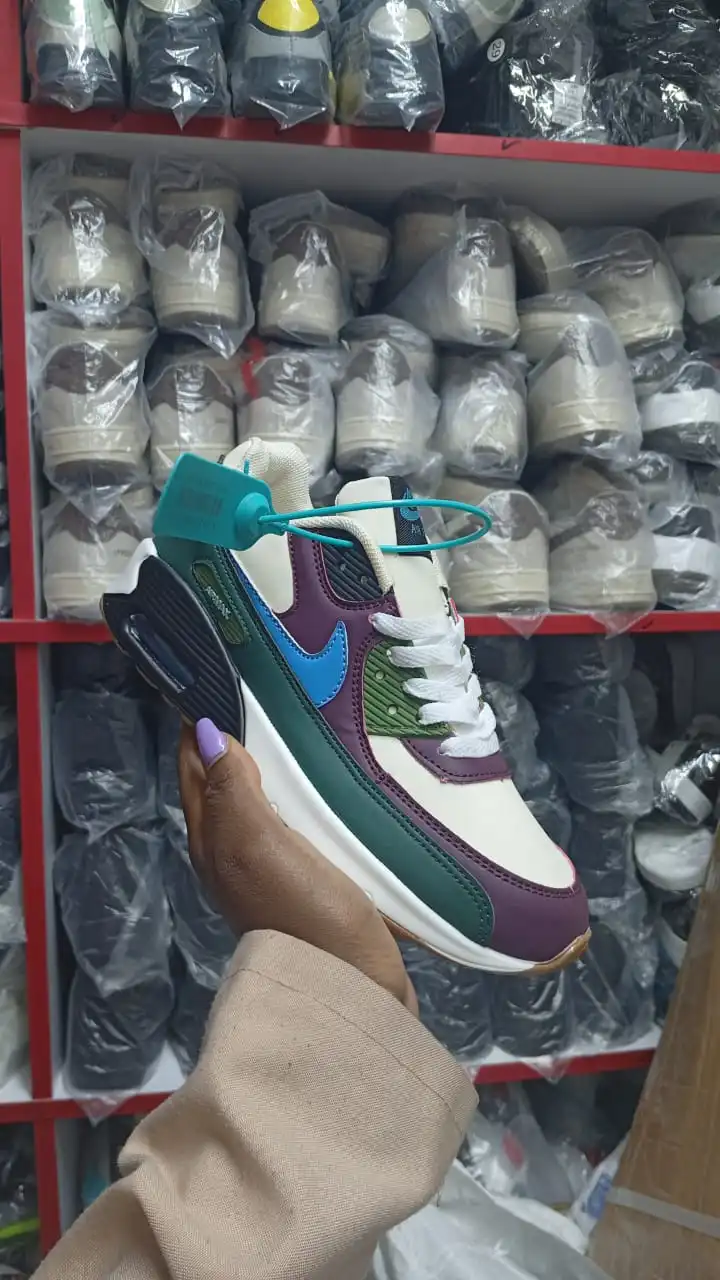 Unisex Air Max 1 Sneakers Premium Leather, Comfortable Casual Running Shoes, Men & Women, Black,Pink,Yellow,orange,Blue