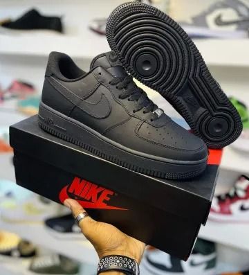 ON OFFER: AIR FORCE 1 "TRIPLE BLACK" AIRFORCE 1, COLOR BLACK, HIGH-QUALITY SNEAKERS. Best shop for Airforce, Air jordan, Air Max tn, Air force sneakers. GENERIC