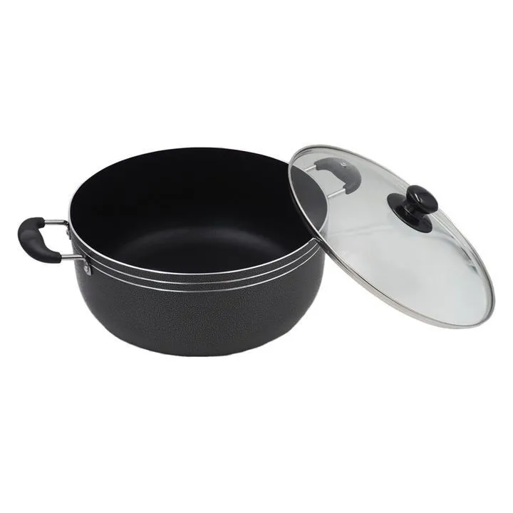 TC 14PCS Nonstick Cookware Set Cooking Pots Sufuria (20/22/24/28/30cm Pots +26cm frying pan)