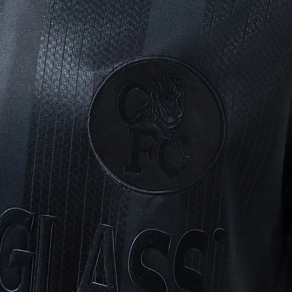 1998 Original CHELSEA FC Black Out Shirt Vintage Retro Kit Football Jersey ; Best Quality Chelsea Jersey Retro Kit