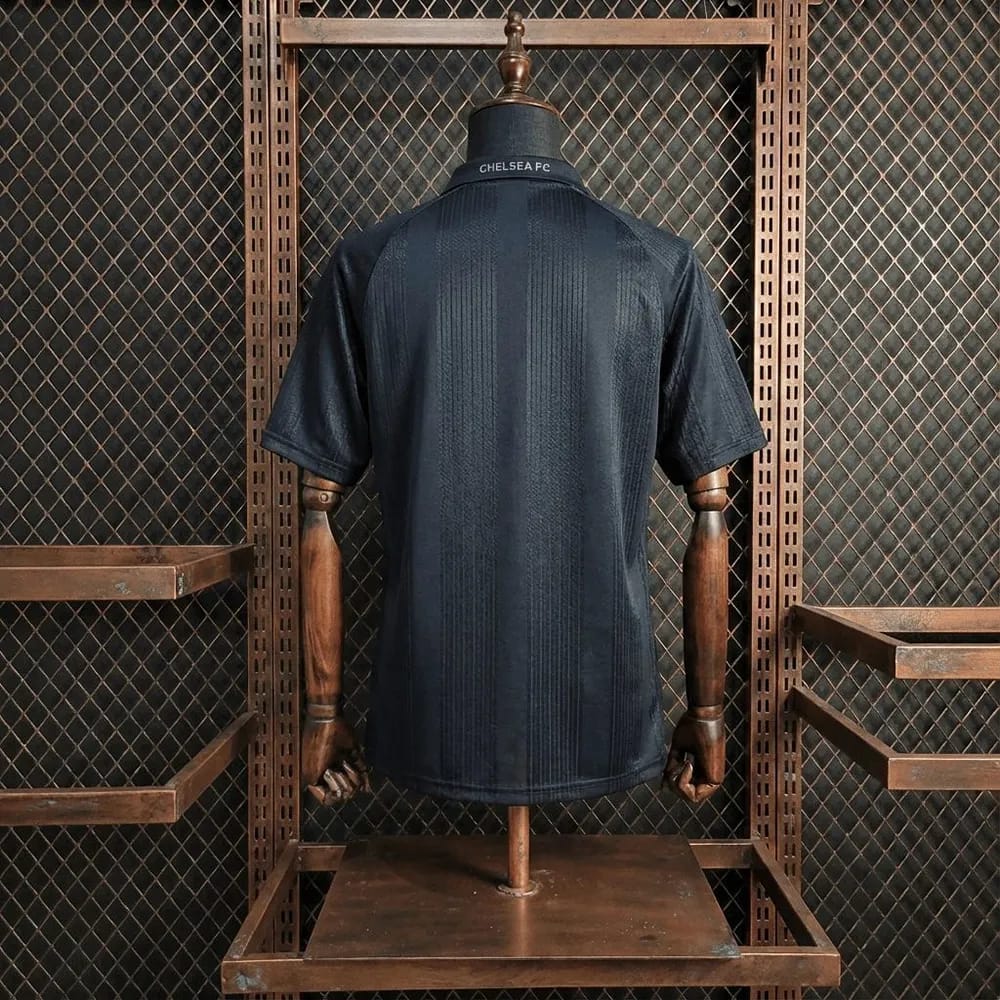 1998 Original CHELSEA FC Black Out Shirt Vintage Retro Kit Football Jersey ; Best Quality Chelsea Jersey Retro Kit