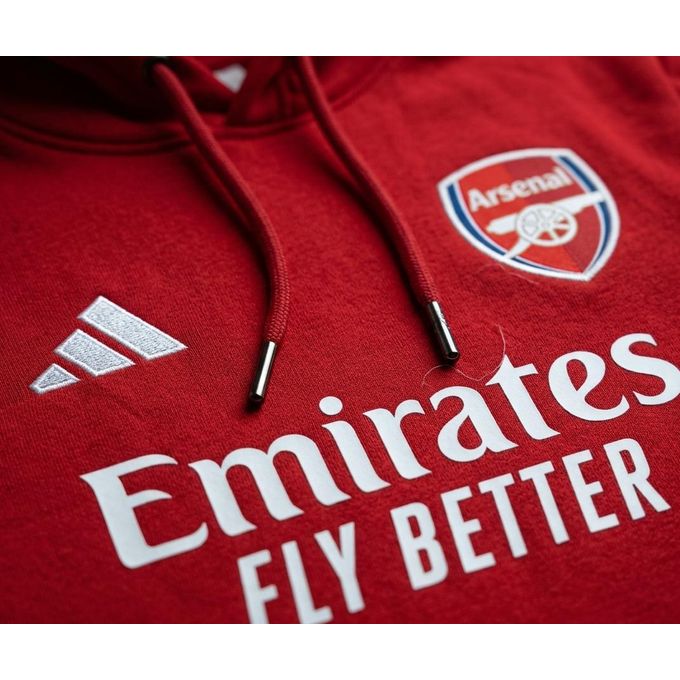 ARSENAL 2025/26 HOME HOODIE; Best Quality New Season Arsenal Hoodies, Unisex Adult Heavy Warm Hoodies With a Pocket And Drawstrings
