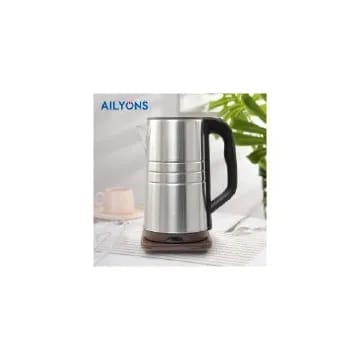 Ailyons FK-0317 3.5L Water Kettle. 
It features a large 3.5-liter capacity, suitable for family use. 
The kettle operates at 1500W for rapid boiling. 
It is constructed from food-grade stainless steel