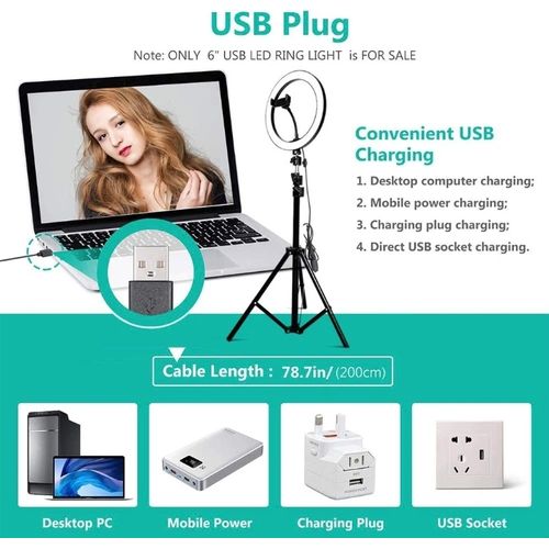 10 Inches Selfie Ring Light With Tripod Stand And Cell Phone Holder For Live Stream/Makeup RINGLIGHT