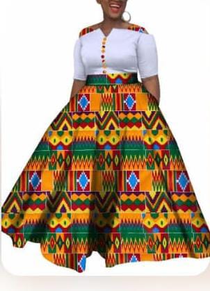 Offer Fashion Elegant Women Dress Casual Ladies Dresses Clothes Modern Vintage Kitenge Classy Wash and Wear