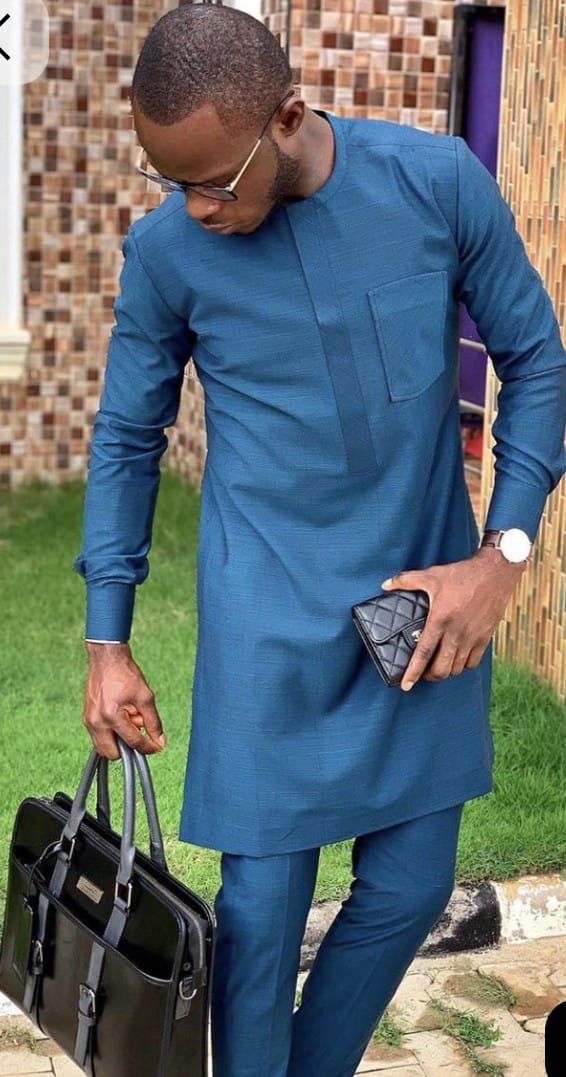 NEW YEAR SALE New Arrival Fashion 2Pc Men Suit Ankara Outfit 100% Cotton Fashion African Shirt Ankara Print Shirt and Trouser