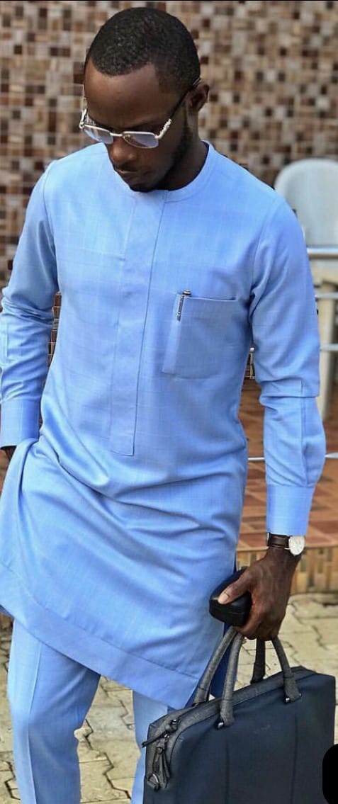 NEW YEAR SALE New Arrival Fashion 2Pc Men Suit Ankara Outfit 100% Cotton Fashion African Shirt Ankara Print Shirt and Trouser