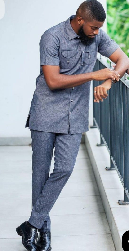 NEW YEAR SALE New Arrival Fashion 2Pc Men Suit Ankara Outfit 100% Cotton Fashion African Shirt Ankara Print Modern Dashiki Youth Adult Man Shirt and Trouser