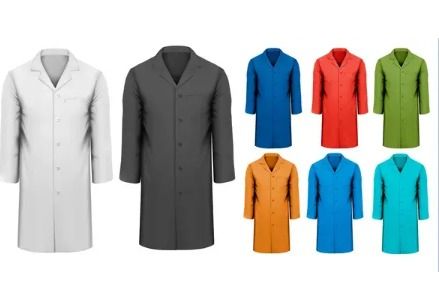 High Quality Labcoats Lab Coat Dust Coat Durable Knee Length Cotton Dustcoat For Students Men And Women Outdoor Business Heavy Lifting Protection Working