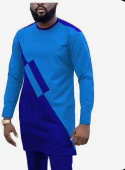 Fashion 2Pc Men Suit Ankara Vintage Traditional Outfit 100% Cotton Fashion African Shirt Modern Print Shirt and Matching Trouser