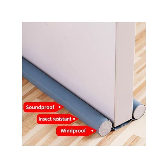 Under Door Draft Stopper, Door Sweeps Door Noise Blocker Soundproof Weather Stripping Window Breeze Blocker Pest Blocker