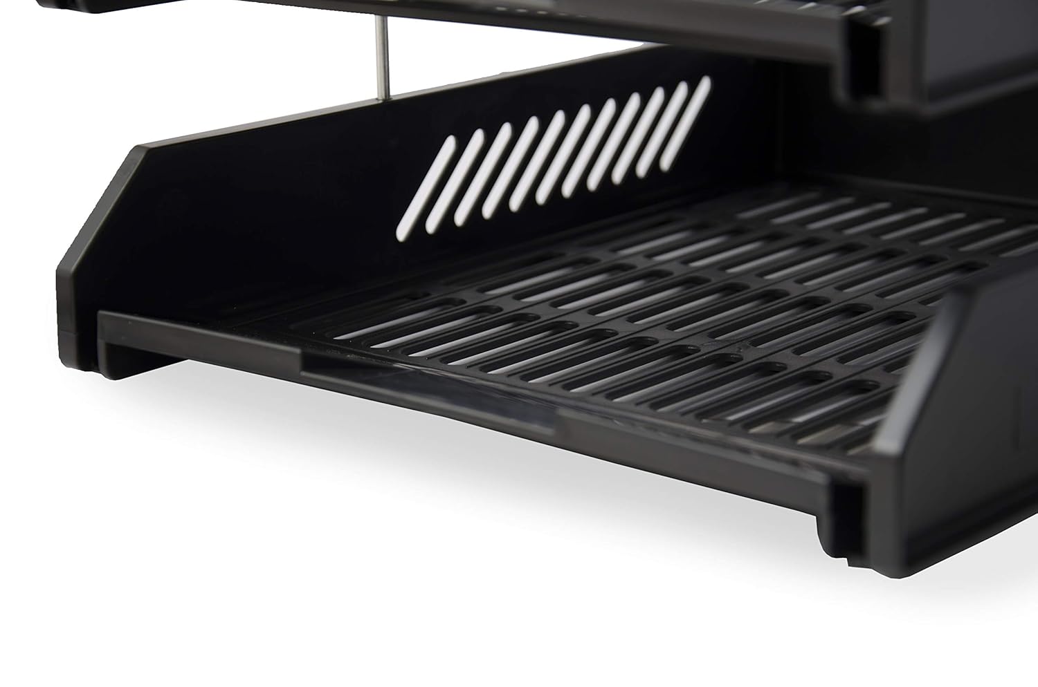 2 Tier Document Trey Letter Tray Side Load, Desktop File Organizer\2 Layers
