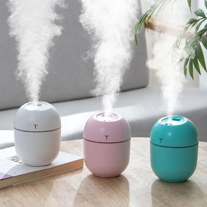 USB Nordic Humidifier Aromatherapy Humidifier Essential Oil With LED Light Air Freshener Aromatherapy Diffuser With LED Light & Air Freshener For Home, Office, And Travel Essential Oils