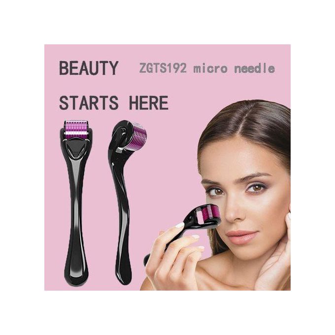Derma Roller For Beard & Hair Growth, Anti Aging ,Removes Stretchmarks Boosts Minoxidil Absorption –DERMA ROLLER 540 Microneedling , Clearer Skin & Collagen Boost Anti-acne, Anti-aging, Antiwrinkle &