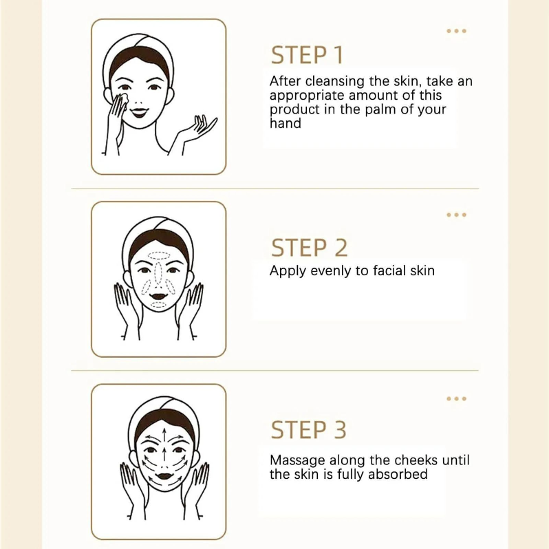 Gold Ginseng Face Essence Polypeptide Anti-wrinkle Lightning Moisturizing Facial Serum Skin Care Products